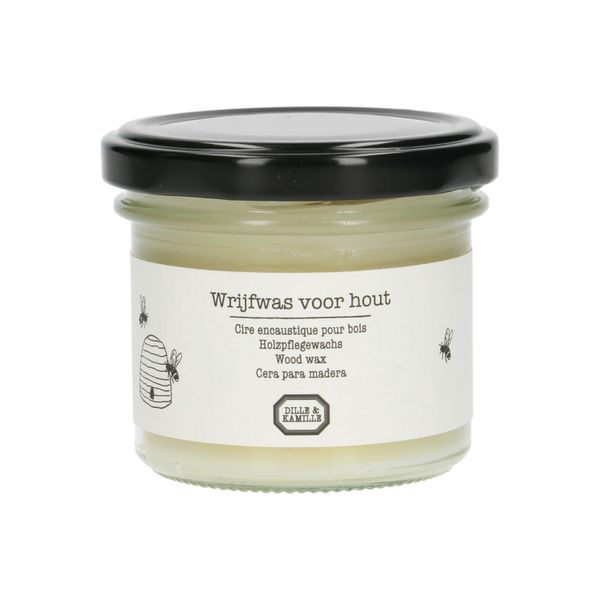 Wrijfwas voor hout, 125 ml