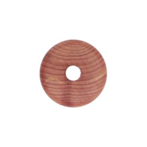 Anti-moth disks, cedar wood