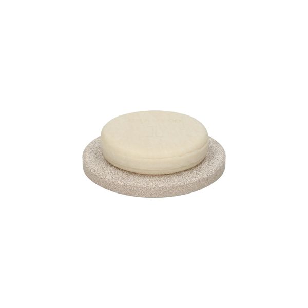 Dish for shampoo or conditioner bar, silica