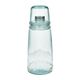 Bottle with glass, recycled glass