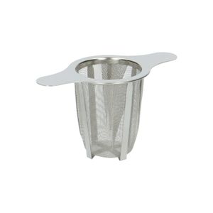 Tea strainer with handles, stainless steel