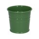 Pot de fleur, zinc, vert, Ø 7 cm
