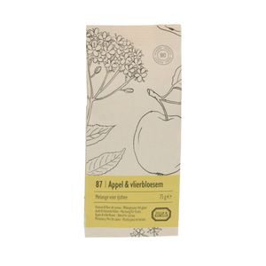 Organic ice tea with green tea, apple/elderflower 75 gr 