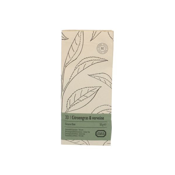 Citroengras & verveine, Groene thee, 50 g