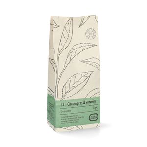 Citroengras & verveine, Groene thee, biologisch, 50 g
