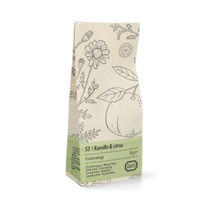 Kamille /Zitrus, Bio-Kräutermischung, 50 g Kamille /Zitrus, Bio-Kräutermischung, 50 g
