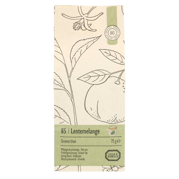Lentemelange, Groene thee, 75 g