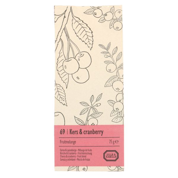 Kers&cranberry, Fruitmelange, 75 g
