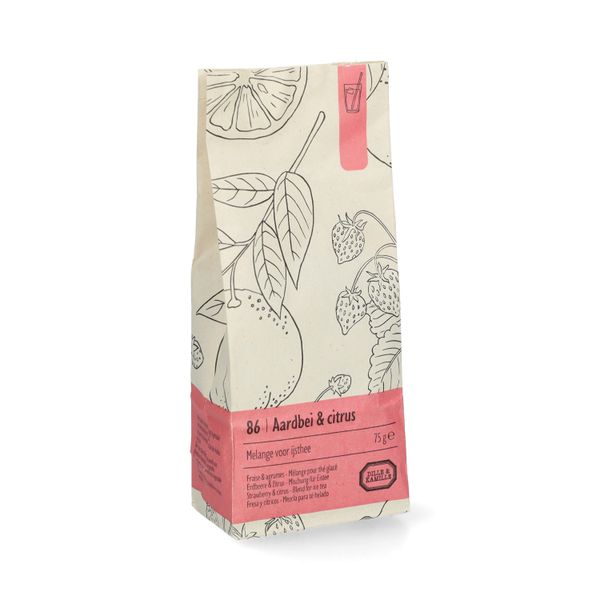 Fraise agrumes, Mélange pour thé glacé, 75 g