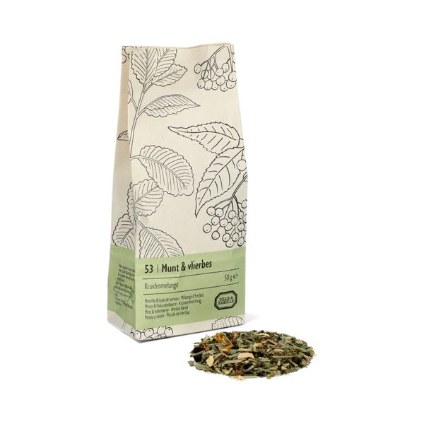 Menthe & baies de sureau, Mélange d'herbes, 50 g