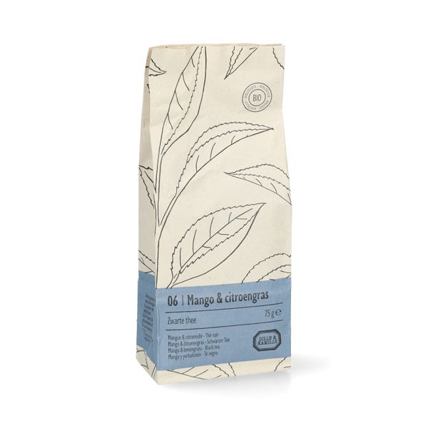 Mangue citronnelle, Thé noir, 75 g