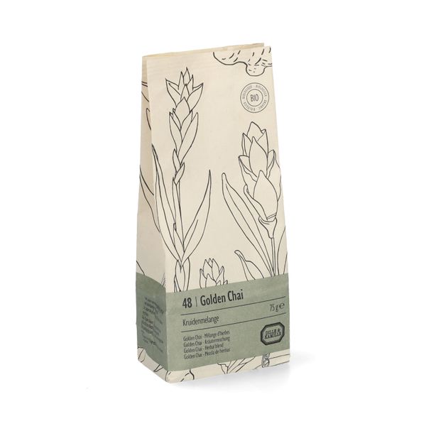 Golden Chai, Kruidenmelange, biologisch, 75 g