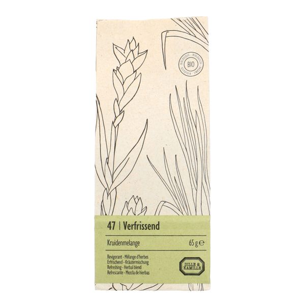 Verfrissend, Kruidenmelange, biologisch, 65 g