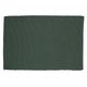 Placemat ribcord, GOTS organic cotton, dark green, 35 x 50 cm