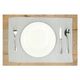 Placemat geribbeld, GOTS bio-katoen, lichtgrijs, 35 x 50 cm Placemat geribbeld, GOTS bio-katoen, lichtgrijs, 35 x 50 cm