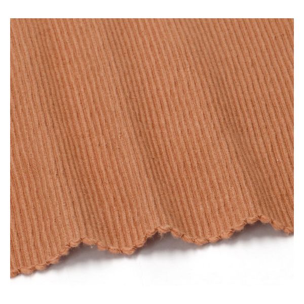 Placemat ribcord, GOTS organic cotton, brown, 35 x 50 cm