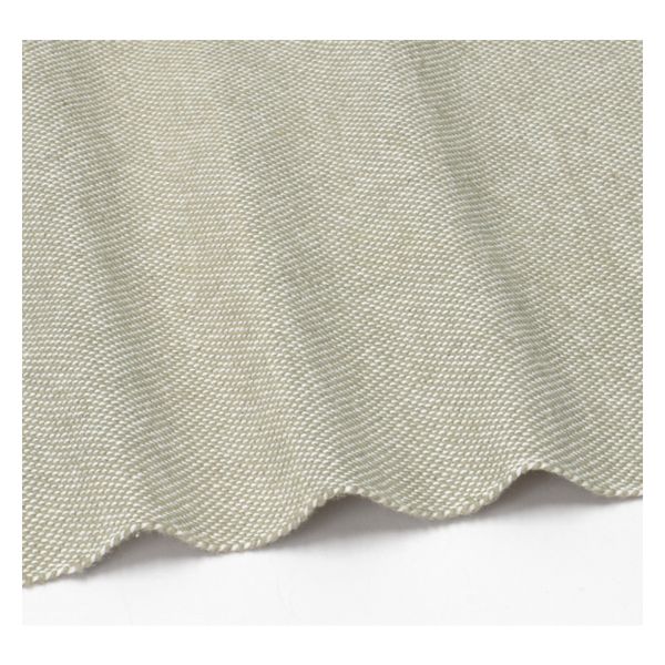 Placemat fringes, GOTS organic cotton, olive green, 35 x 50 cm