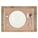 Placemat franjes, GOTS bio-katoen, sienna, 35 x 50 cm Placemat franjes, GOTS bio-katoen, sienna, 35 x 50 cm