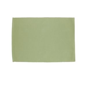 Placemat, bio-katoen, mosgroen
