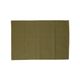 Set de table, coton bio, vert loden