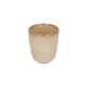 Reactive glaze cup, stoneware, sand