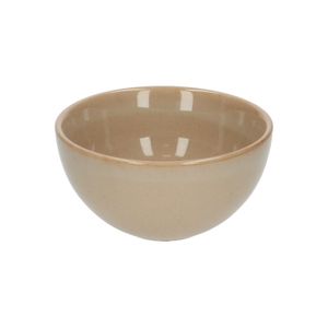 Bowl, reactive glaze, stoneware, sand, Ø 9,5 cm
