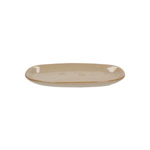 Bowl reactive glaze, stoneware, sand, 26 x 12 cm