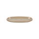 Schaal reactief glazuur, steengoed, zand, 26 x 12 cm