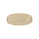 Schaal reactief glazuur, steengoed, zand, 26 x 12 cm