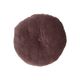 Velours kussen, bio-katoen, violet, rond