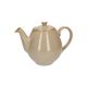 Theepot reactief glazuur, steengoed, zand, 1,8 l