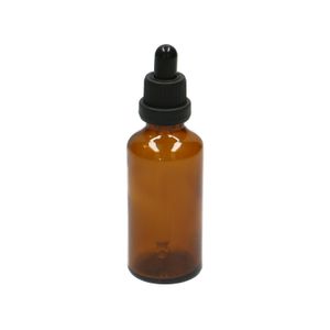 Pipette bottle, brown glass, 50 ml