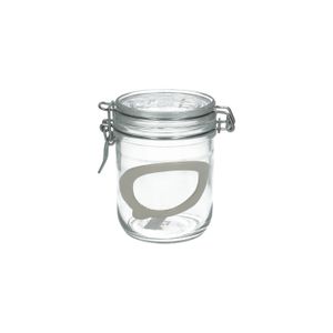 Clip top jar, glass, 0.5 l