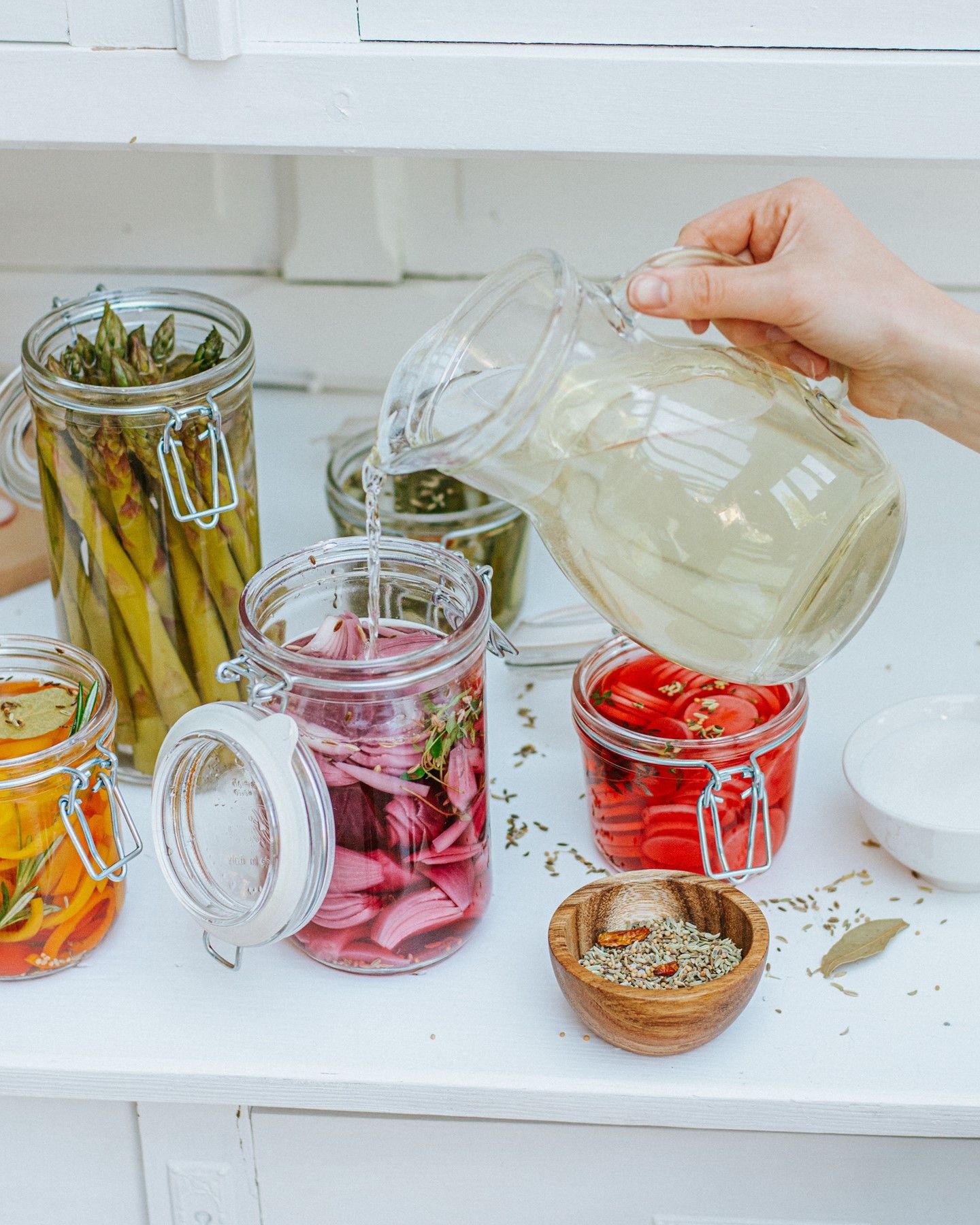 KILNER Bügelverschluss Glas 0,125 L – Rund, Luftdicht Mit Gummidichtung, Spülmaschinengeeignet, Für Vorräte, Einkochen & Aufbewahrung