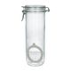 Clip top jar, glass, round, 1.4 l