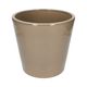 Bloempot, aardewerk, taupe, Ø 24 cm