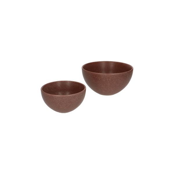 Bol, émail réactif, grès, rose mat, Ø 13,5 cm