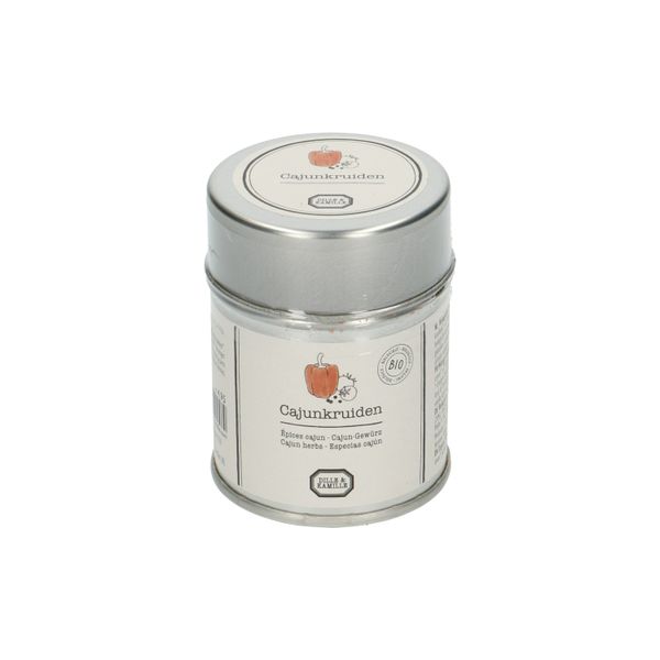 Cajunkruiden, biologisch, blikje, 45 g