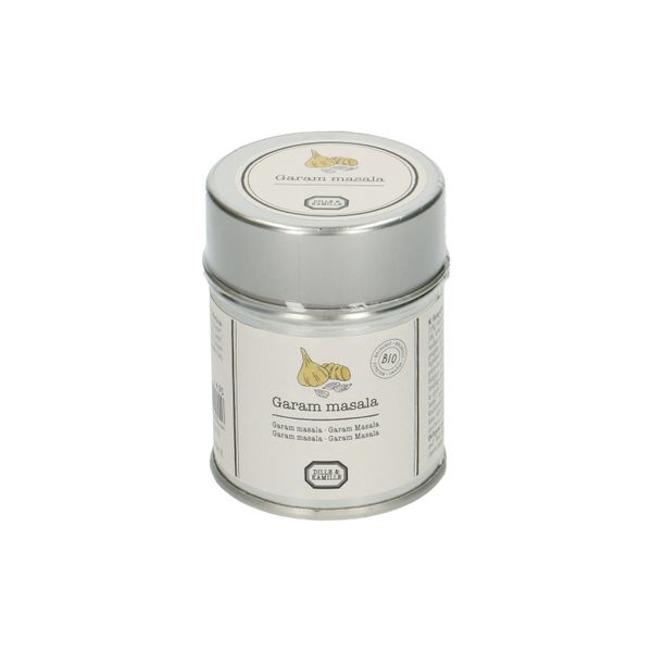Garam masala, biologisch, blikje, 45 g
