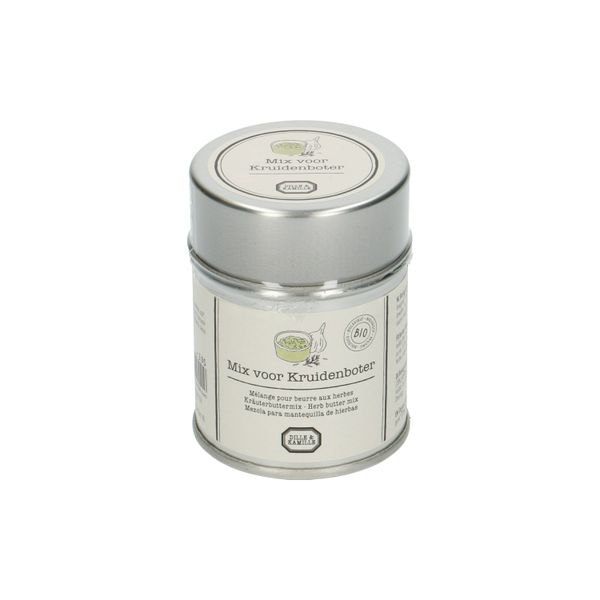 Herb butter mix, organic, tin, 20 g