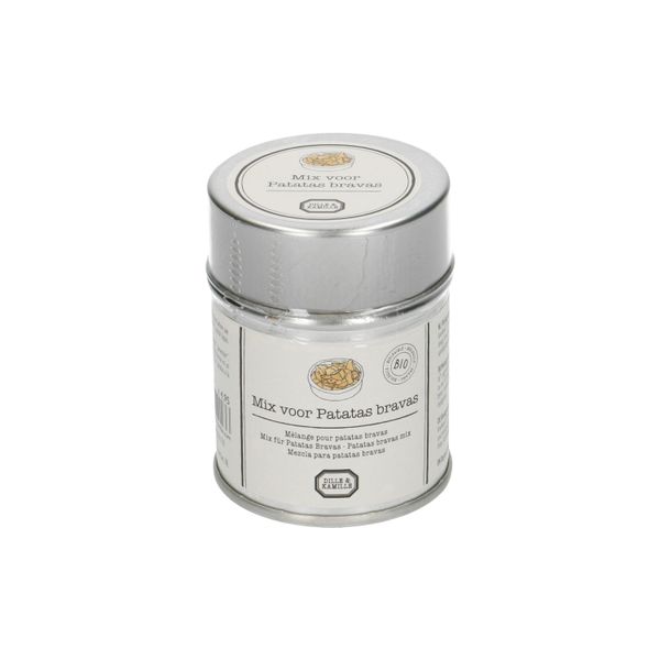 Patatas bravas mix, biologisch, blikje, 55 g