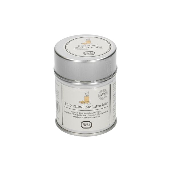 Smoothie/chai latte mix, biologisch, blikje, 40 g