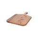 Planche de service, relief de feuillage, acacia, 24 x 24 cm