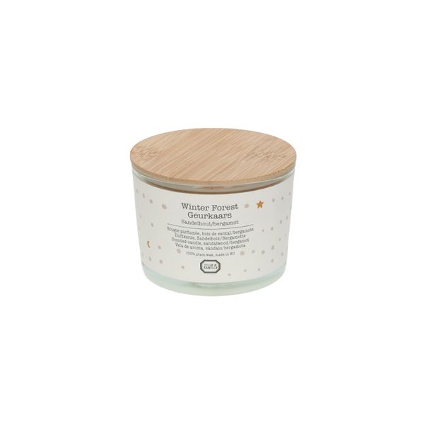 Geurkaars, sojawas, cederhout & mos, 125 ml