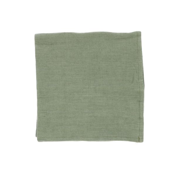 Image of Servet, linnen, groen, 42 x 42 cm