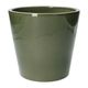 Flower pot, earthenware, dark green, ⌀ 20 cm