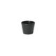 Bloempot, aardewerk, zwart, Ø 7 cm