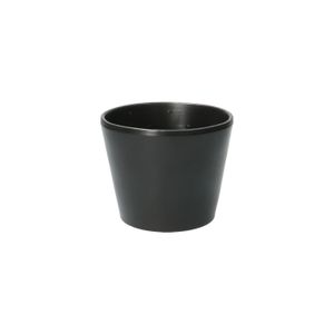 Bloempot, aardewerk, zwart, Ø 11,5 cm