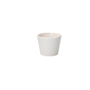 Bloempot, aardewerk, wit, Ø 7 cm