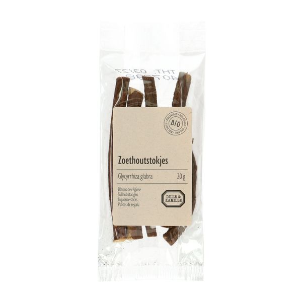 Zoethoutstokjes, biologisch, 20 g